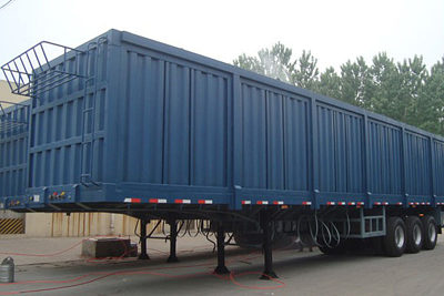 Van(box) semi trailer