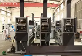 Double Color Lead Edge Feeding Flexo Printing Machine