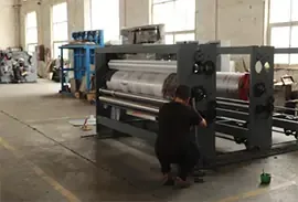 Double Color Lead Edge Feeding Flexo Printing Machine