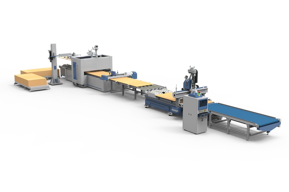 Преимущества быстрого интеллектуального интегрированного обрабатывающего центра для двустороннего сверления и резки  Преимущества быстрого интеллектуального интегрированного обрабатывающего центра для двустороннего сверления и резки