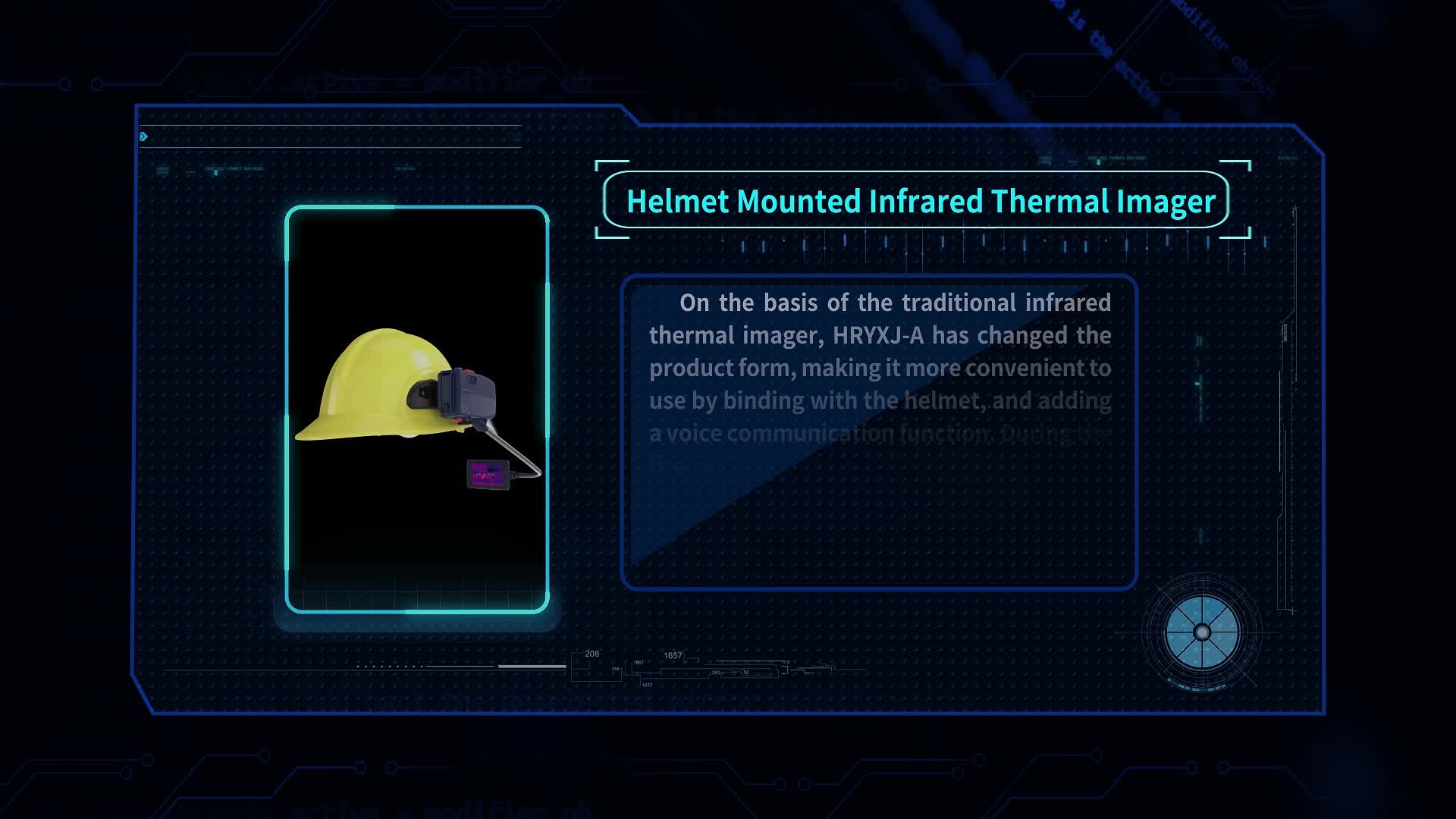 Thermal Imaging Intelligent SCBA Pressure Gauge