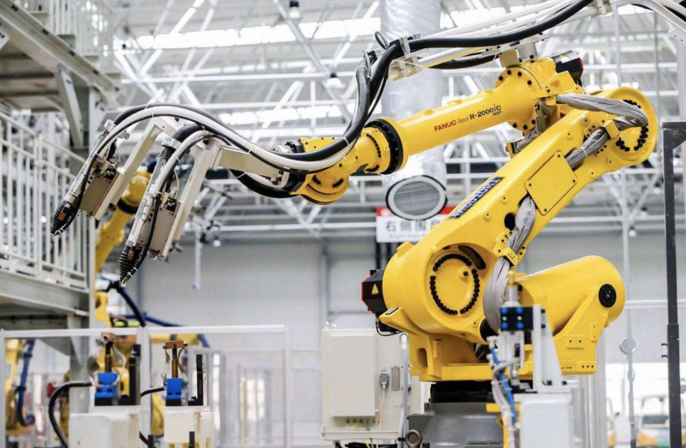 RVギアボックスを搭載した産業用ロボット