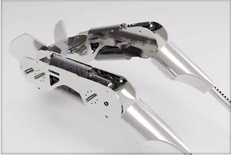 カスタム設計 ヒューマノイドロボット金属部品