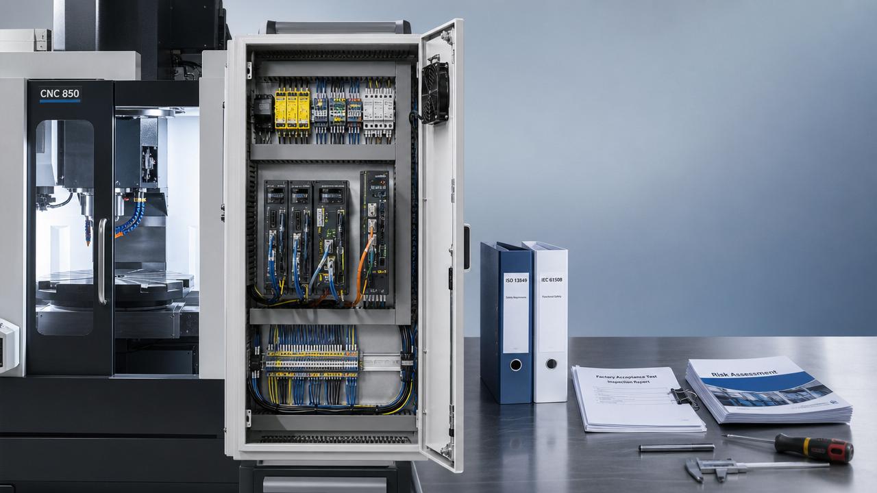 EU EN ISO 13849-1:2026 は CNC PL 認証を義務付けています