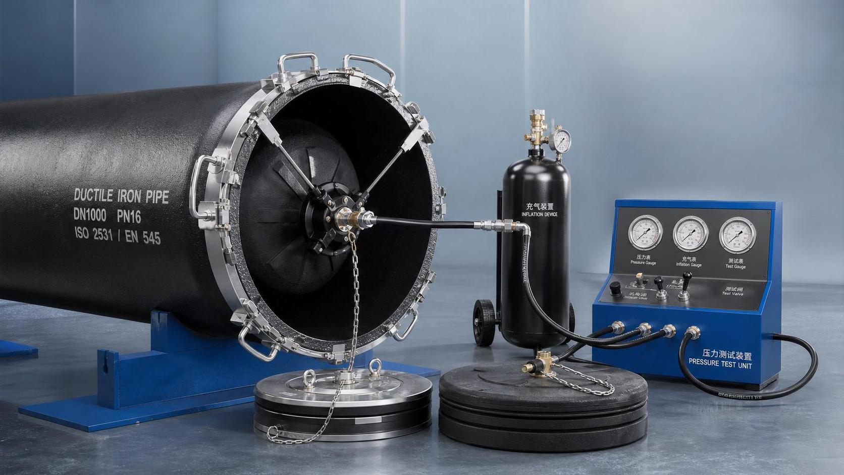 Заглушки для труб, используемые при испытаниях: типы, предельные значения и правила техники безопасности