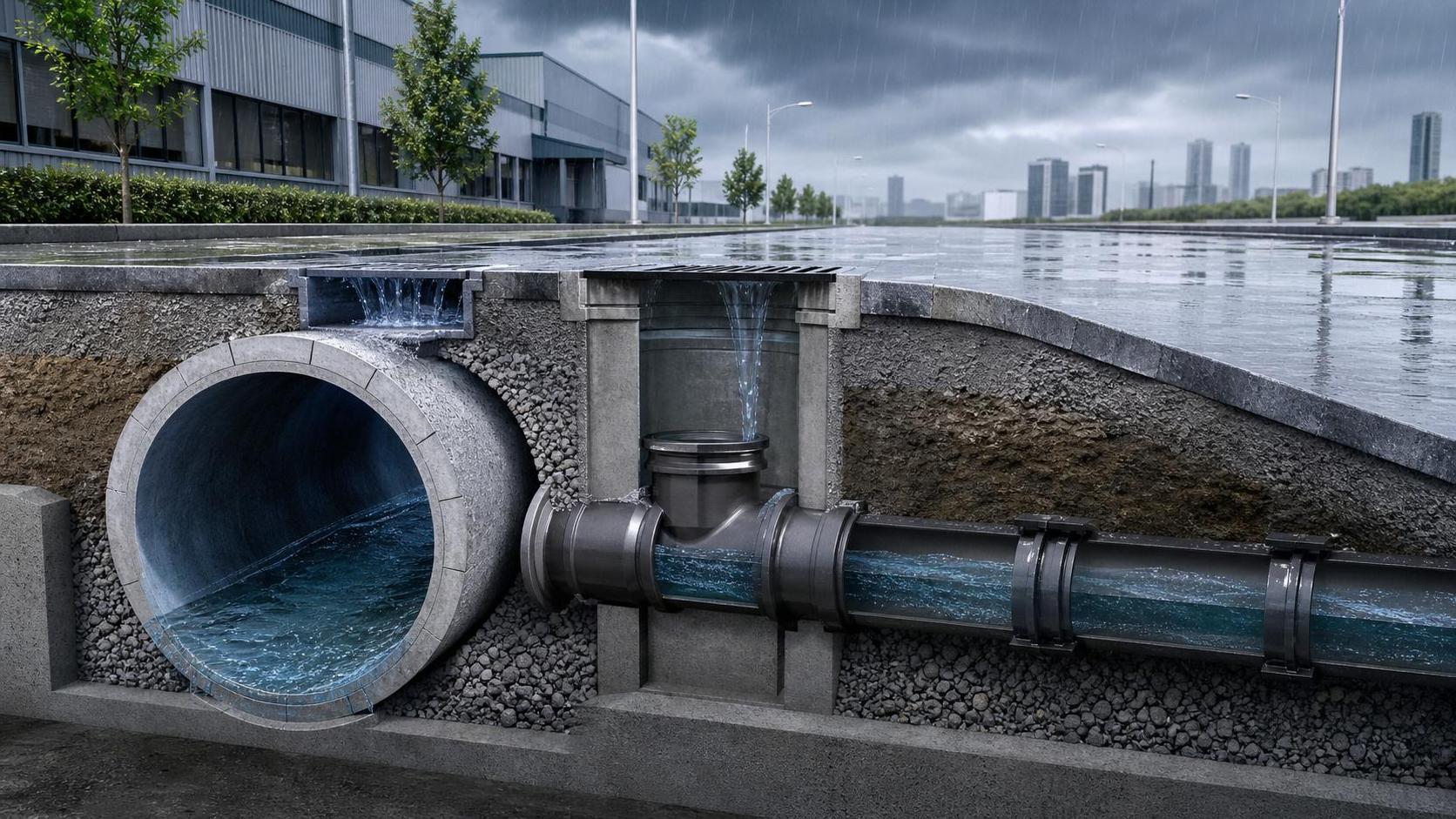 Errores en el dimensionamiento de las tuberías de aguas pluviales que aumentan el riesgo de inundaciones