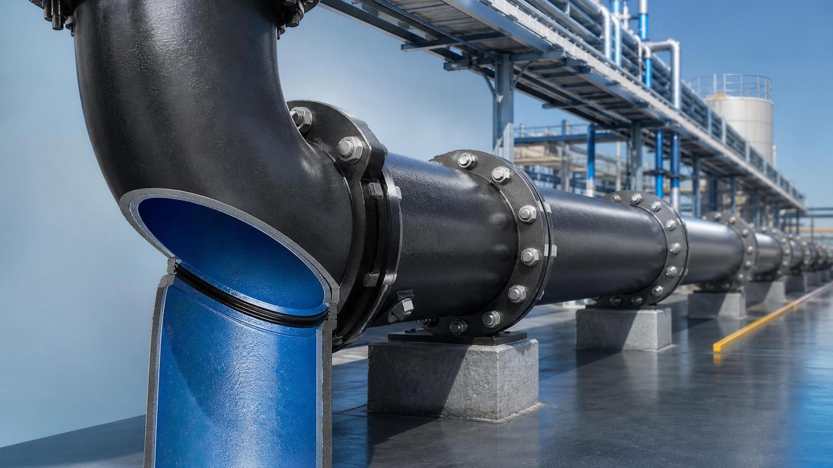 Guía de selección de codos de gran diámetro para transmisión de agua y tuberías industriales