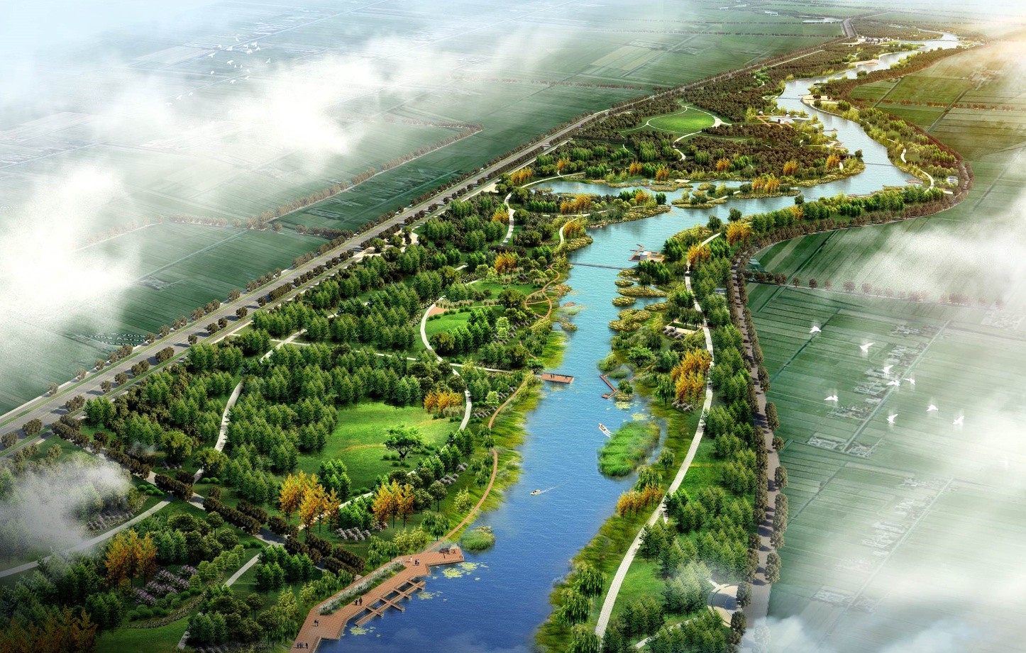 Планирование и строительство искусственных водно-болотных угодий