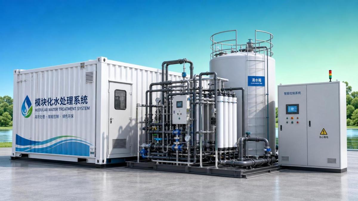 Mobile & Compact & Portable Water Treatment Systems