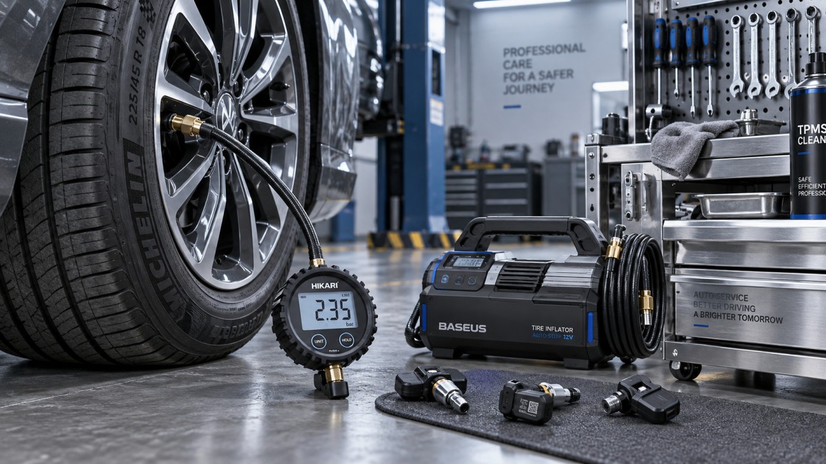 Why does the TPMS light stay on after automotive tire inflation? ¿Por qué permanece encendida la luz del TPMS después de inflar los neumáticos del vehículo?