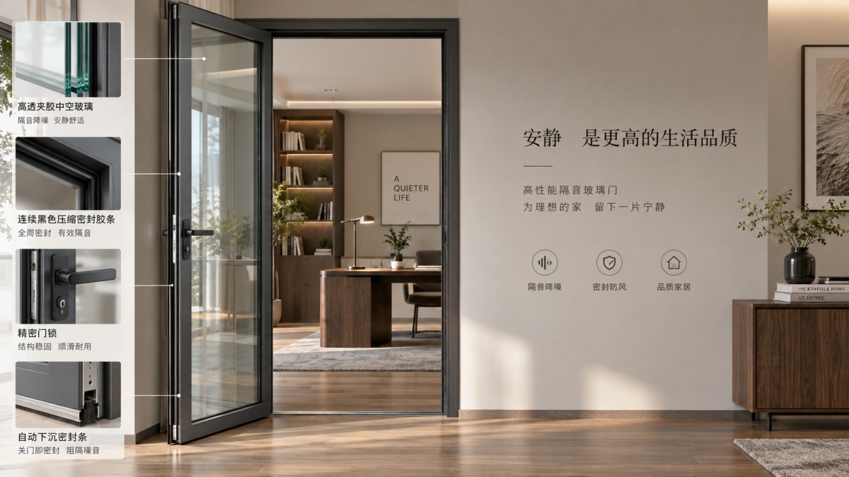 Soundproof Glass Doors: How Buyers Compare Acoustic Ratings and Frame Seals Puertas de vidrio insonorizadas: cómo comparan los compradores las clasificaciones acústicas y los sellos del marco
