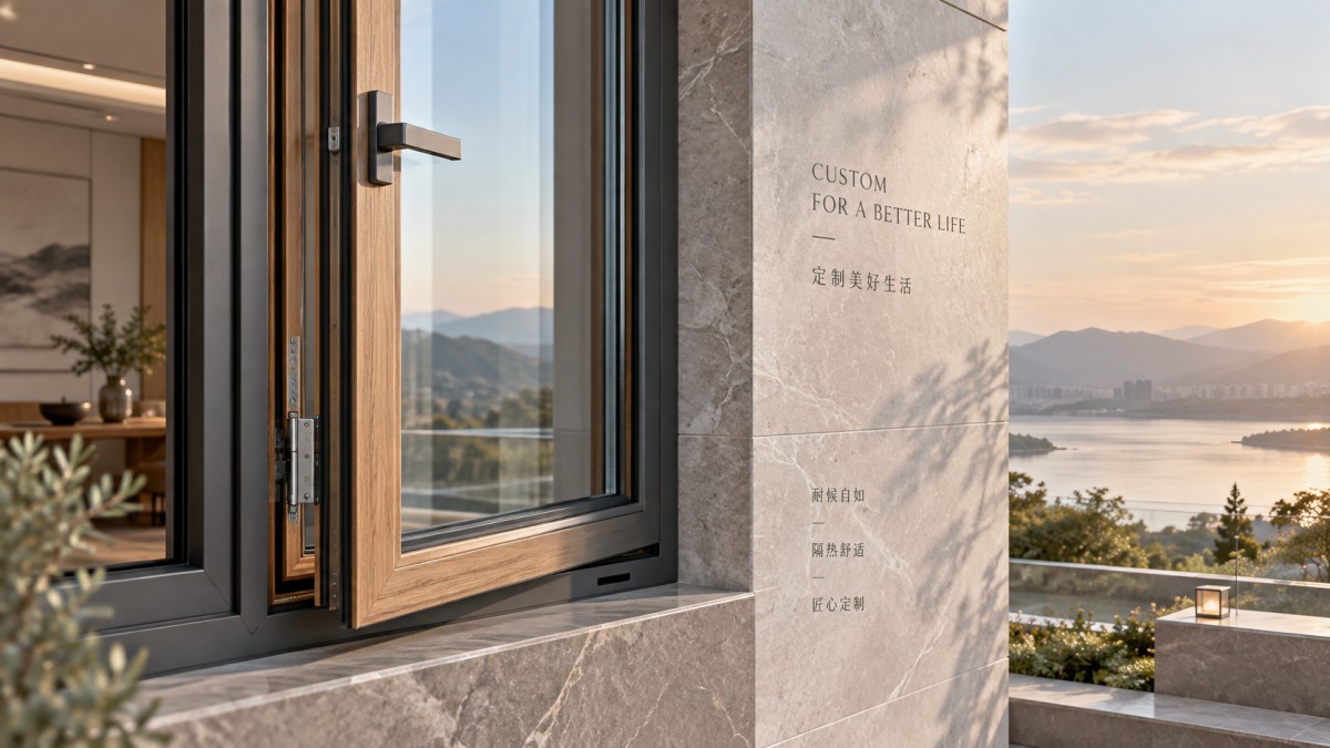 Ventanas personalizadas de madera y aluminio: especificaciones clave para proyectos residenciales de alta gama