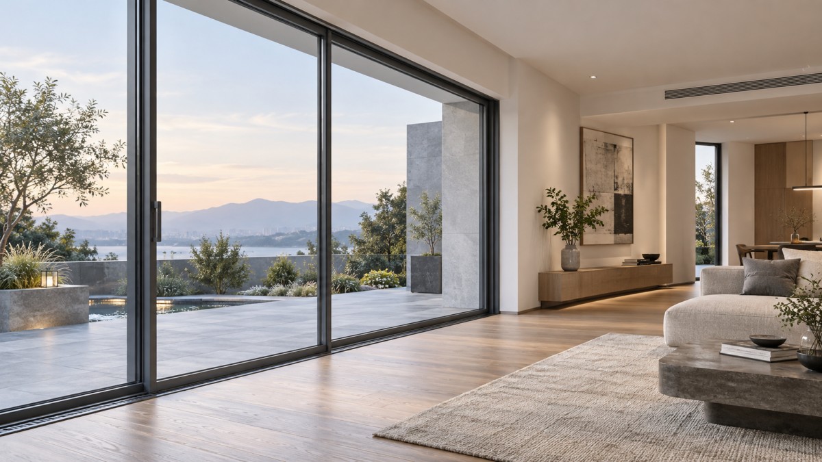 Narrow Frame Aluminum Doors: What to Assess Before Specifying Large Glass Panels Puertas de aluminio de marco estrecho: qué evaluar antes de especificar grandes paneles de vidrio