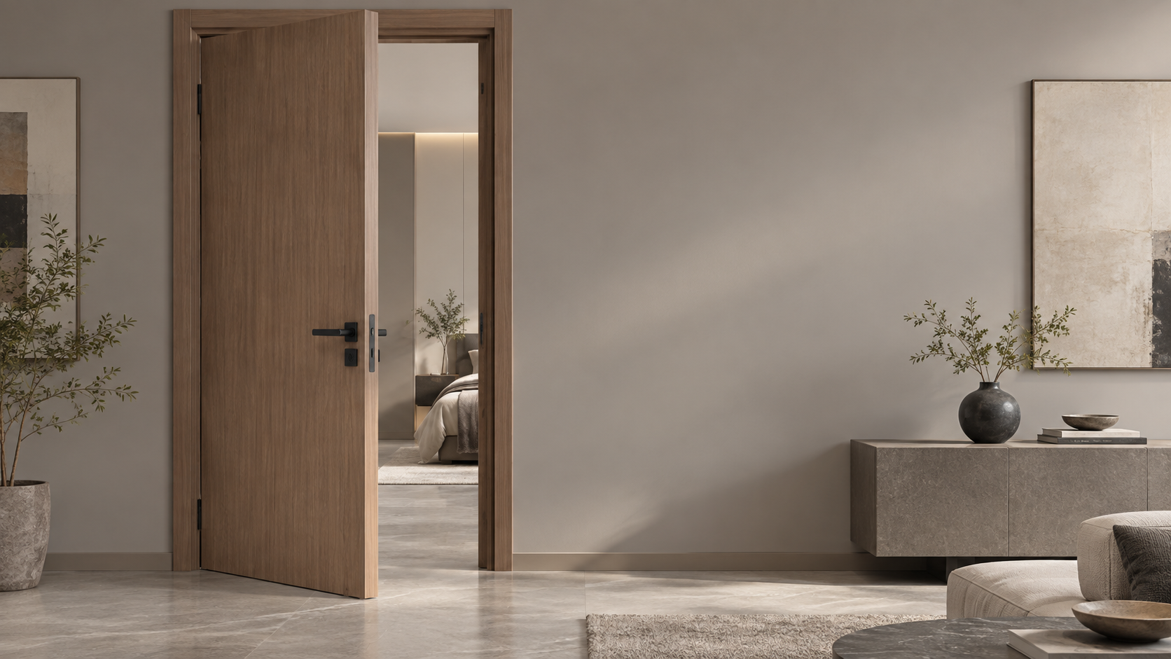 Modern Wooden Interior Room Doors: What Defines a Durable Premium Construction?