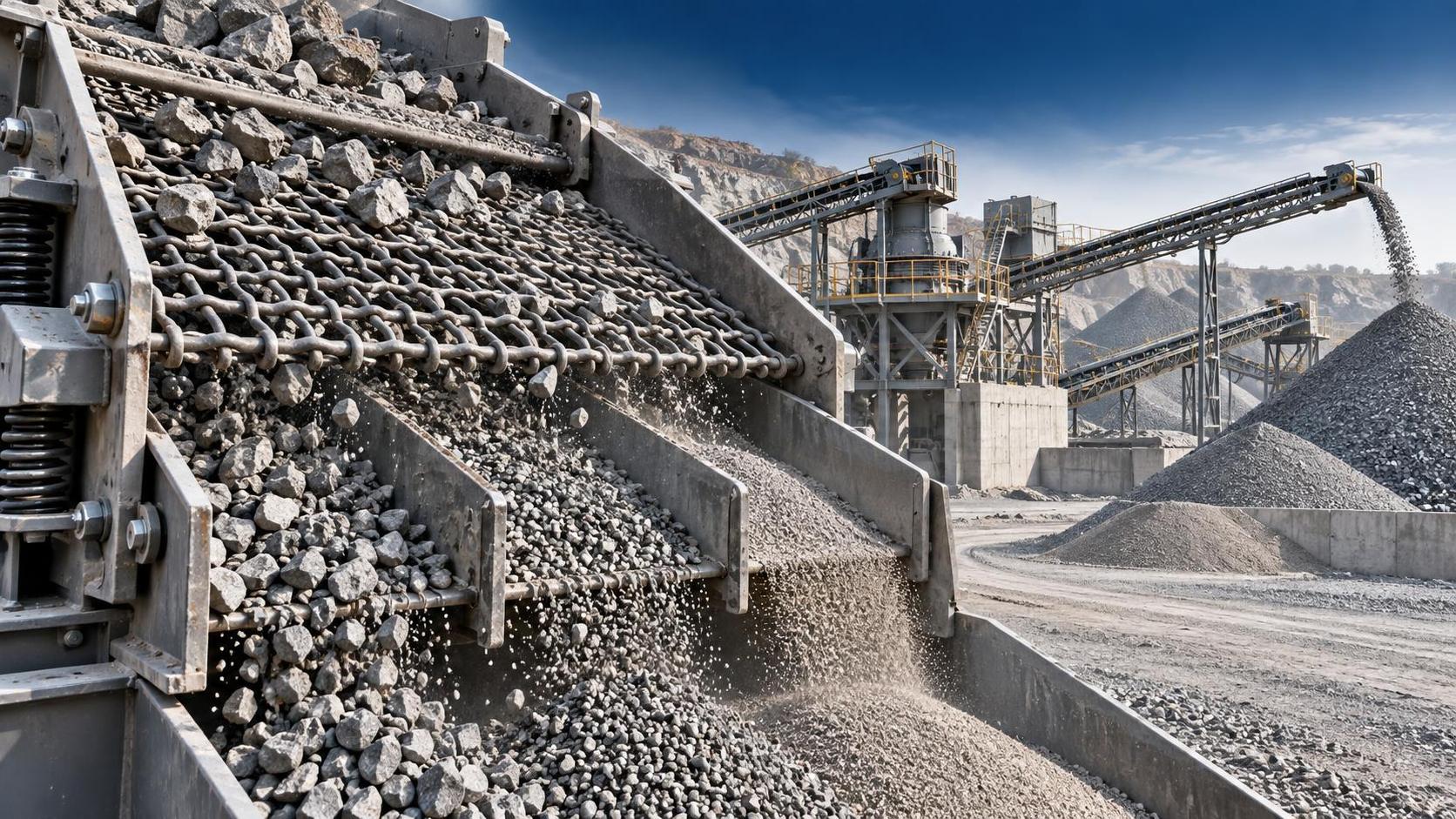 Tipos de Malha Metálica Utilizados na Peneiração, Britagem e Separação de Materiais em Pedreiras Tipos de Malha Metálica Utilizados na Peneiração, Britagem e Separação de Materiais em Pedreiras