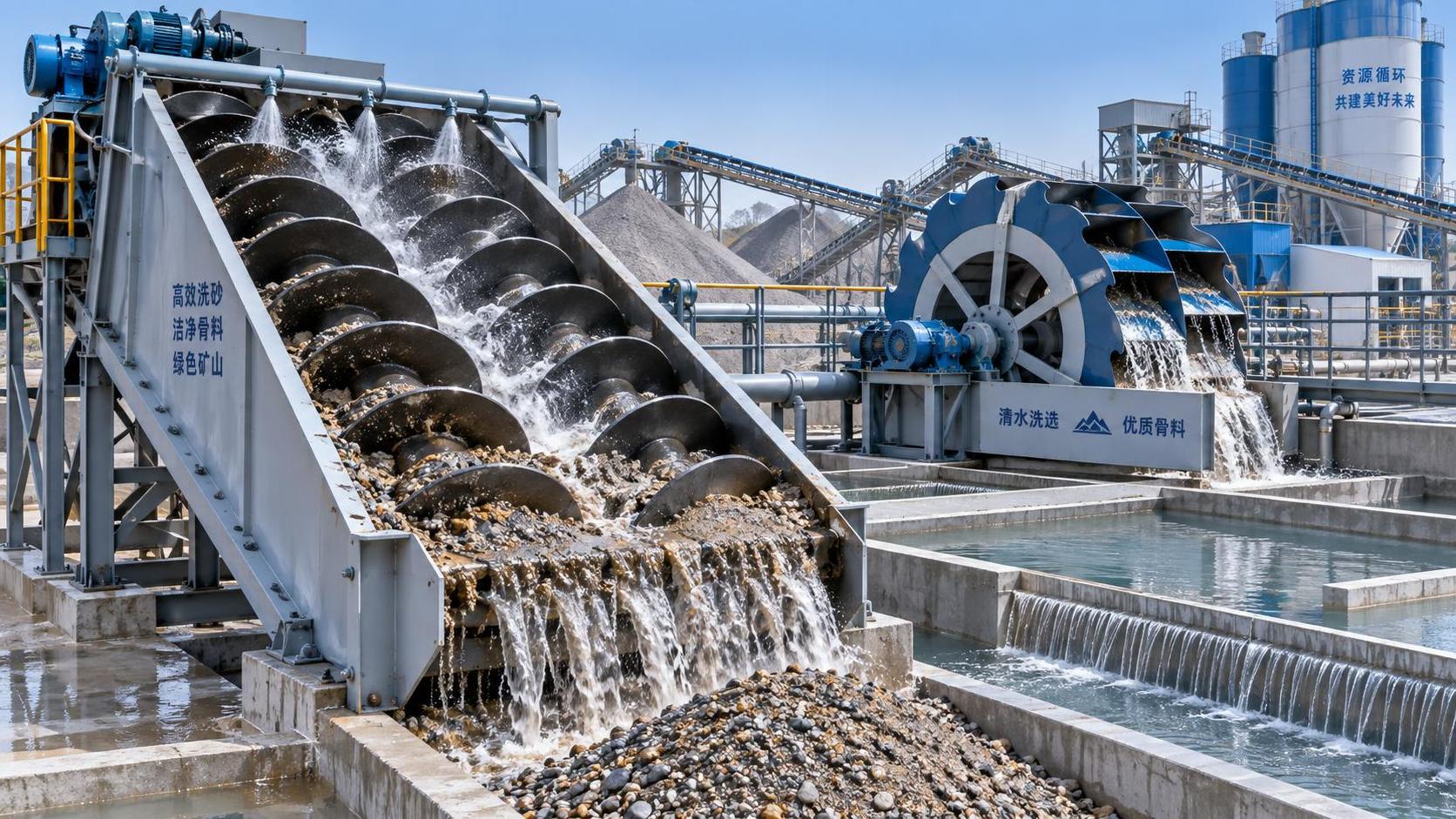 Lavador de Areia Espiral vs. Tipo Roda: Qual Processa Alimentação Lamacenta com Mais Eficácia? Lavador de Areia Espiral vs. Tipo Roda: Qual Processa Alimentação Lamacenta com Mais Eficácia?