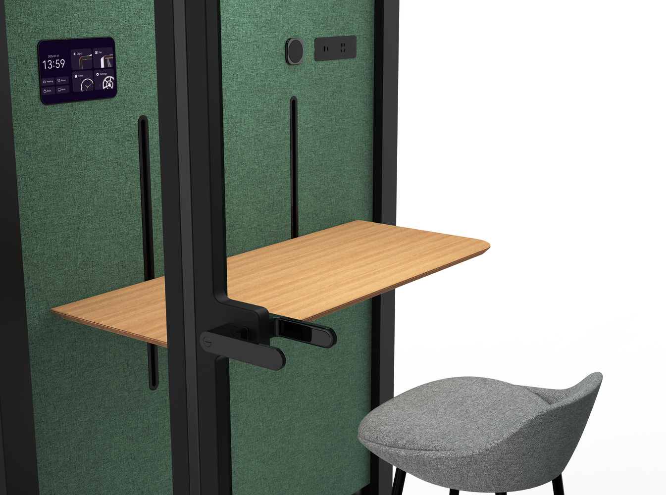 Cabina telefónica de oficina TB-WH para 1-2 personas