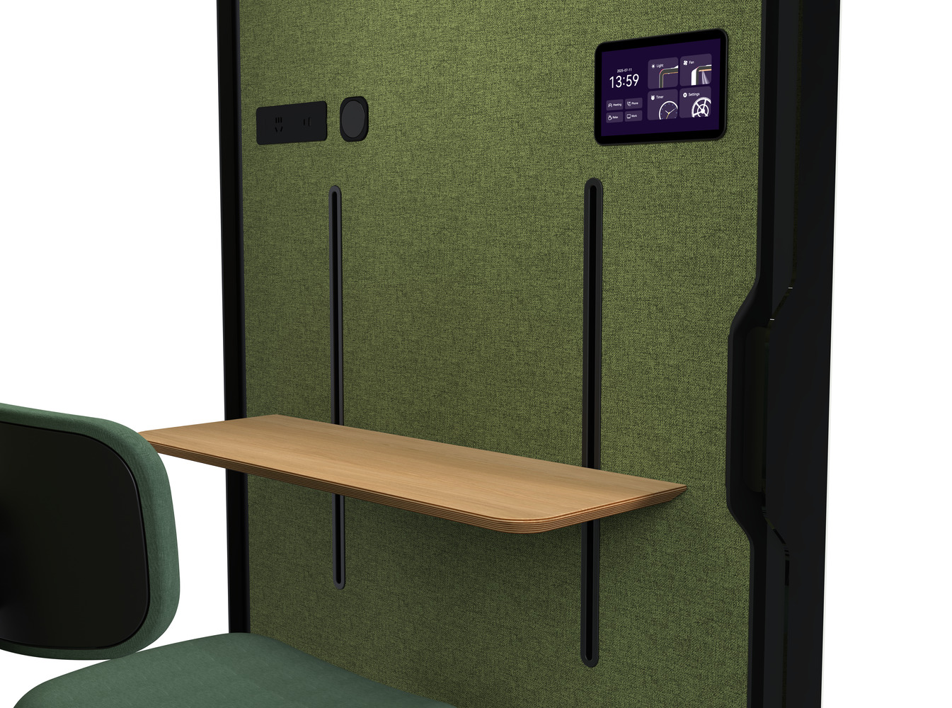 Cabina acústica TB-SH con altura ajustable