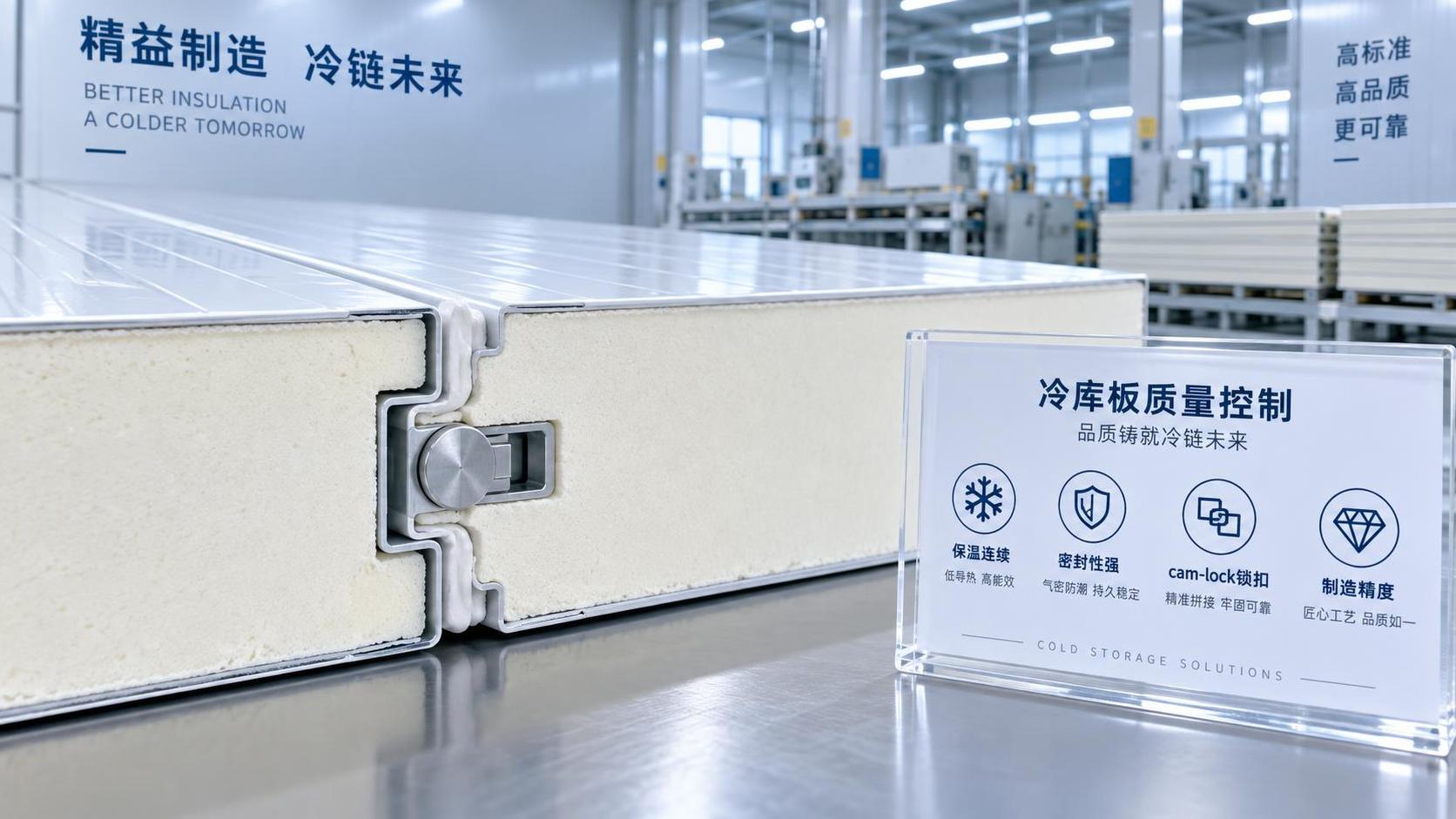 How a cold room panel manufacturer controls panel joint quality