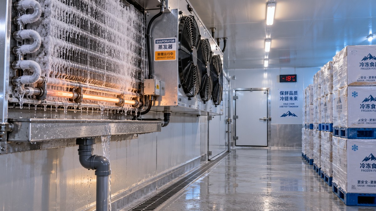 Why cold room temperature rises during the defrost cycle Почему температура в холодильной камере повышается во время цикла оттайки