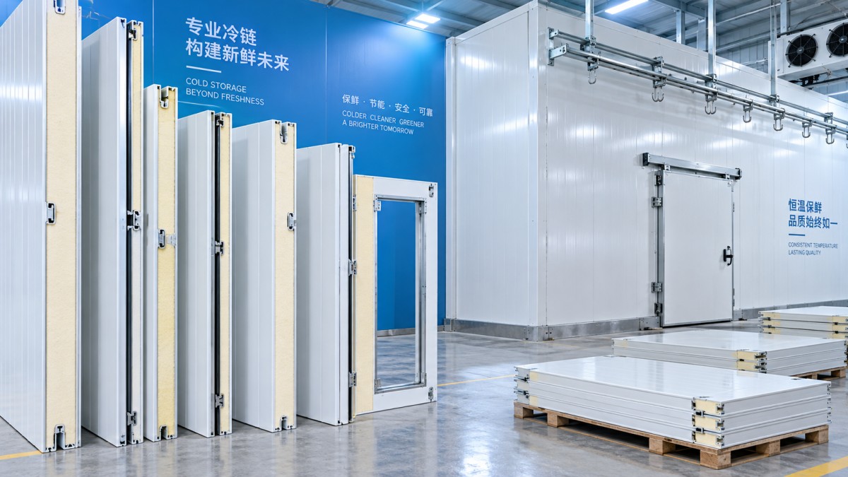 How cold room panel size influences installation time Cómo influye el tamaño de los paneles para cámaras frigoríficas en el tiempo de instalación