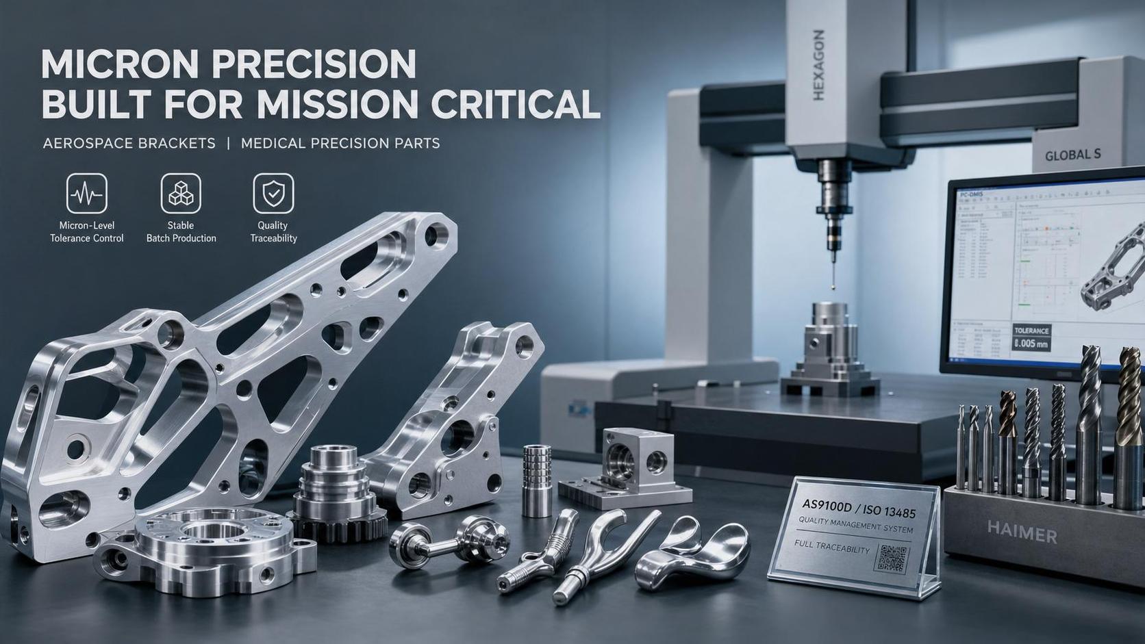 Достигнуемый допуск при CNC-обработке 2026 для медицинских и аэрокосмических деталей