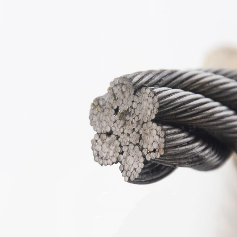 Оцинкованный стальной канат 6x36WS 8-20mm, используемый для башенных кранов