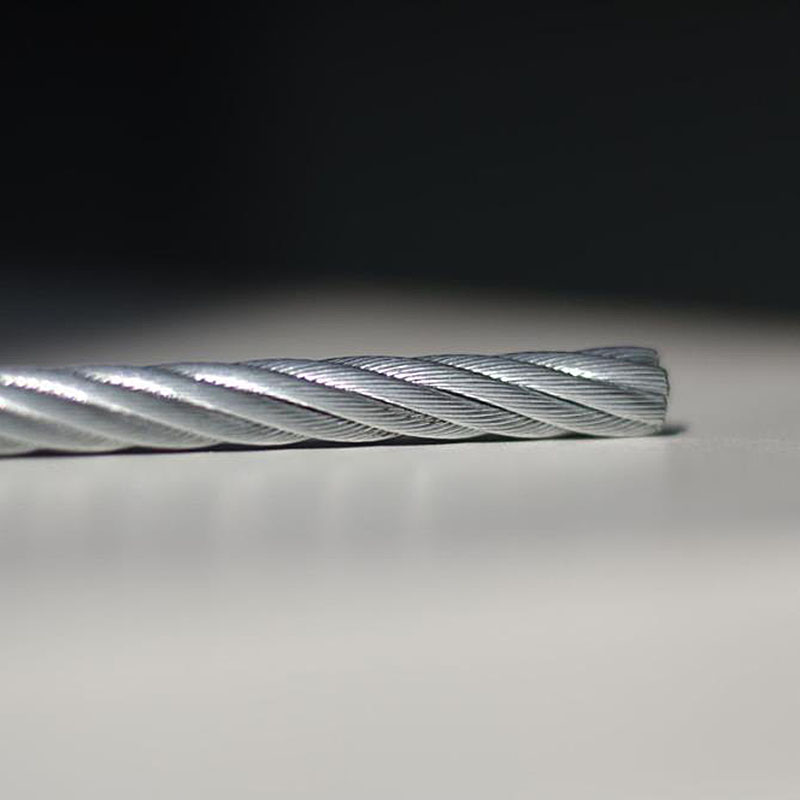 Оцинкованный стальной канат 6x36WS 8-20mm, используемый для башенных кранов