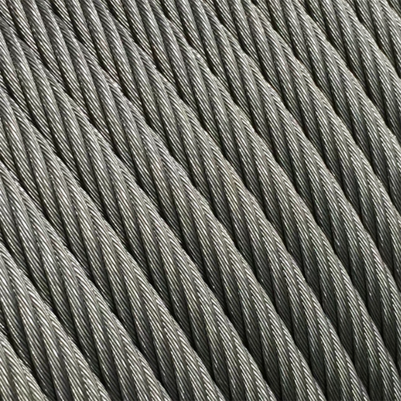 Оцинкованный стальной канат 6x36WS 8-20mm, используемый для башенных кранов