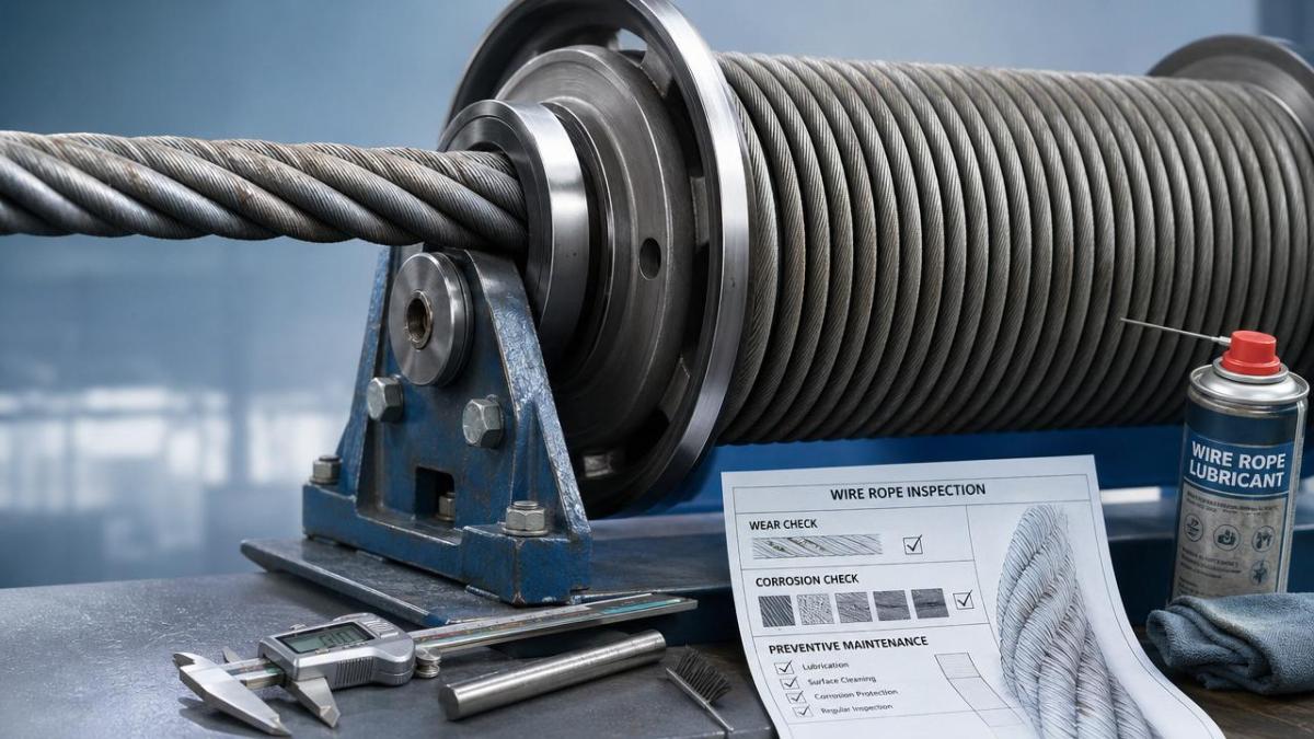 How to Inspect Wire Rope for Wear Before It Becomes a Safety Issue How to Inspect Wire Rope for Wear Before It Becomes a Safety Issue