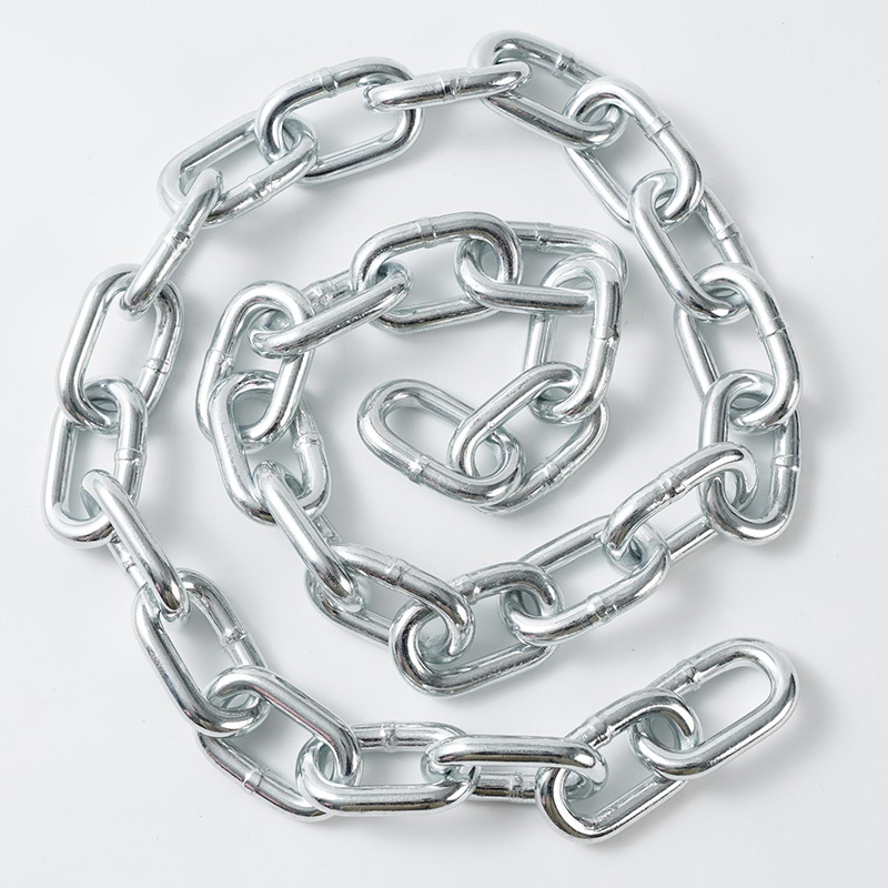 Оцинкованная звеньевая цепь ASTM A413-80 Standard G30 Proof Coil Chain из углеродистой стали Q235