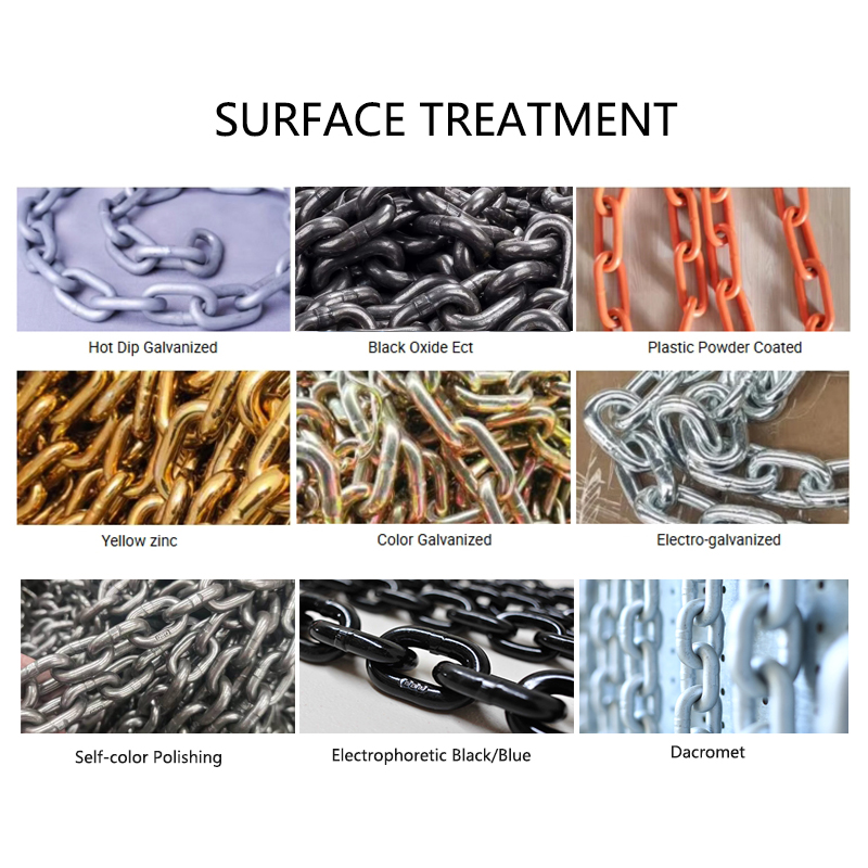 Оцинкованная звеньевая цепь ASTM A413-80 Standard G30 Proof Coil Chain из углеродистой стали Q235