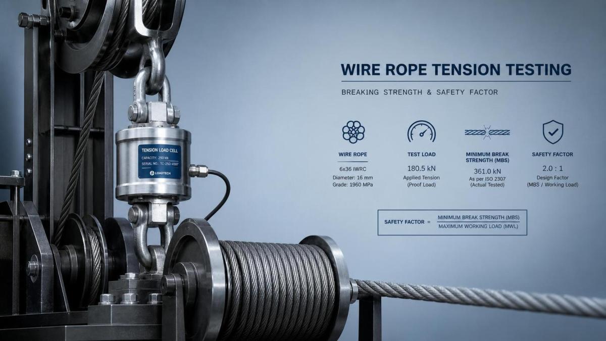 Wire Rope Tension vs Breaking Strength: What Buyers Should Compare