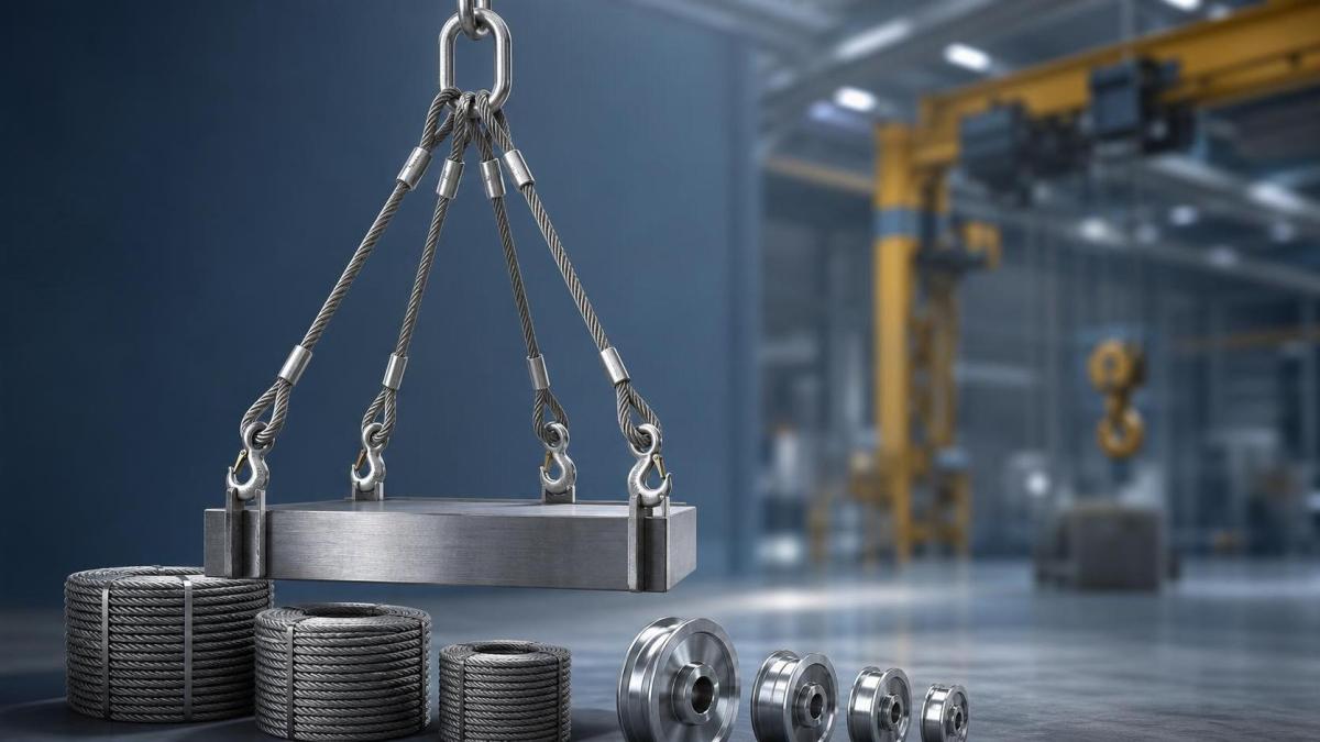 Wire Rope Size Selection: How Diameter and Construction Affect Safe Working Load Выбор размера стального каната: как диаметр и конструкция влияют на безопасную рабочую нагрузку
