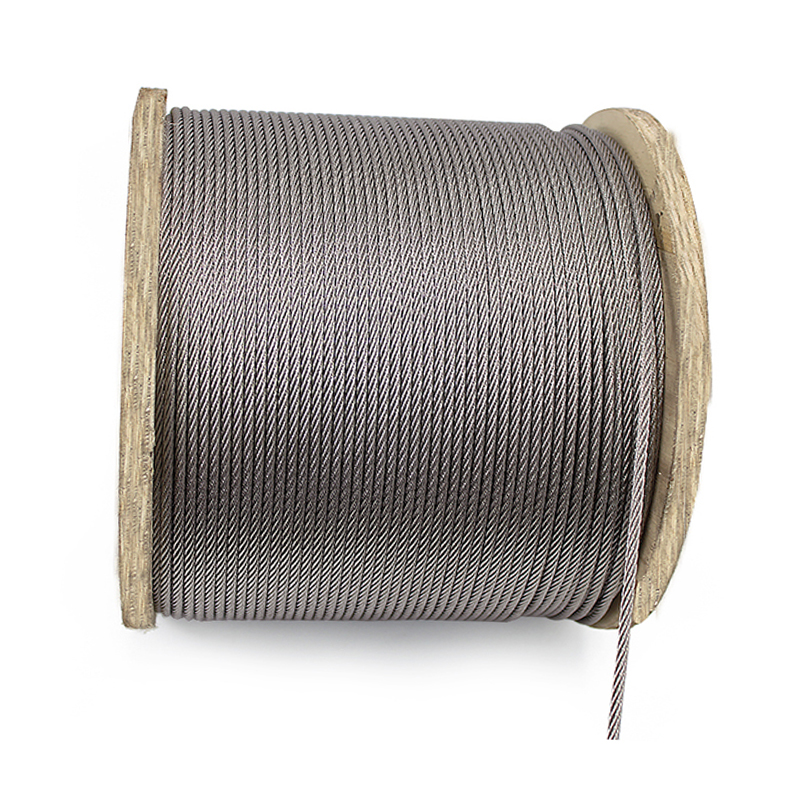 Cable de acero inoxidable 7x7 0.5-6mm para uso en tendedero y cerca