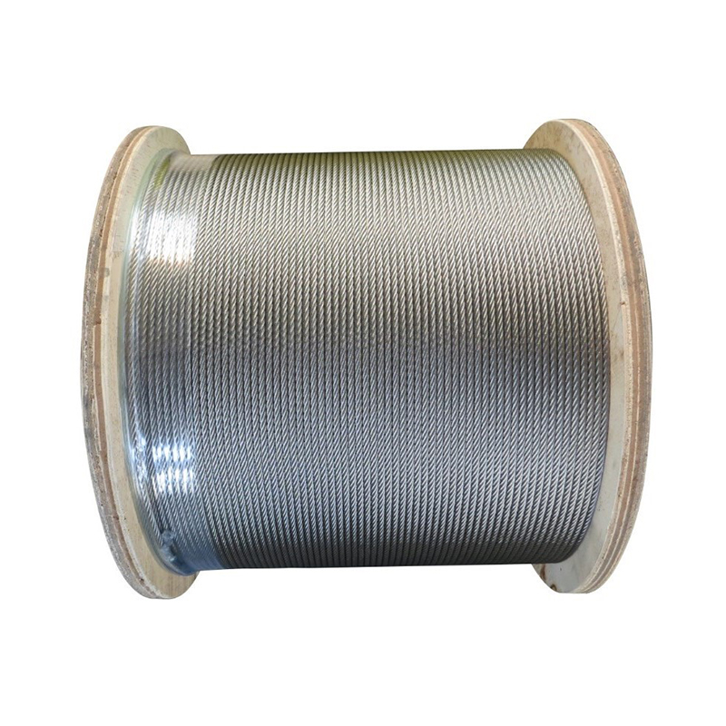 Cable de acero inoxidable 7x7 0.5-6mm para uso en tendedero y cerca
