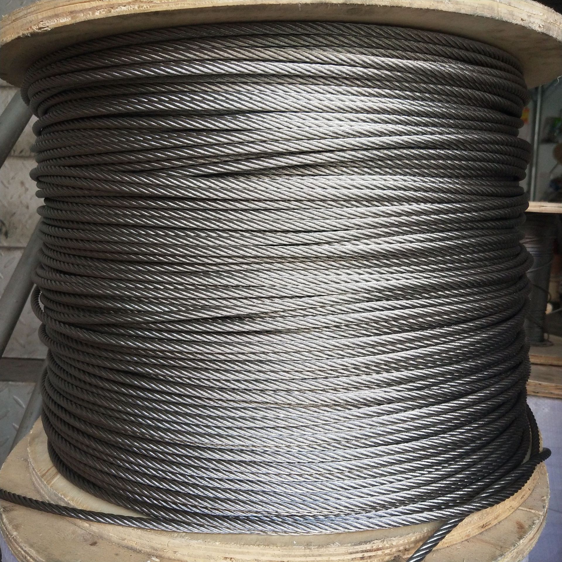 Cable de acero inoxidable 7x7 0.5-6mm para uso en tendedero y cerca