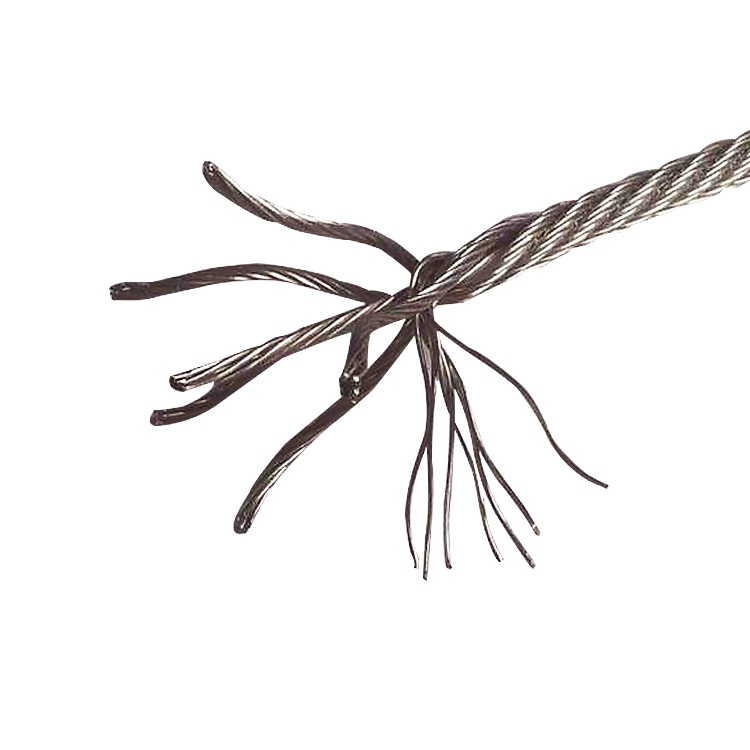Cable de acero inoxidable 7x19 0.8-14mm para uso en la industria pesquera