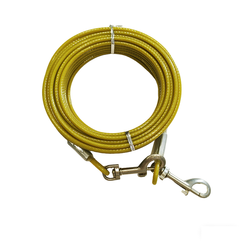Cable de acero galvanizado recubierto de PVC 1-12mm Colores personalizados