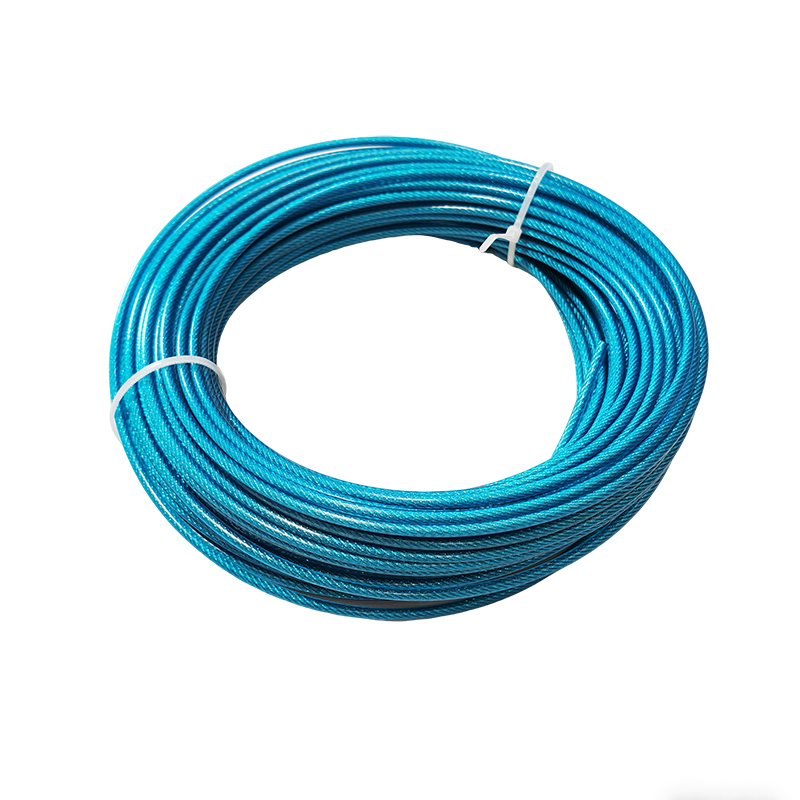 Cable de acero galvanizado recubierto de PVC 1-12mm Colores personalizados