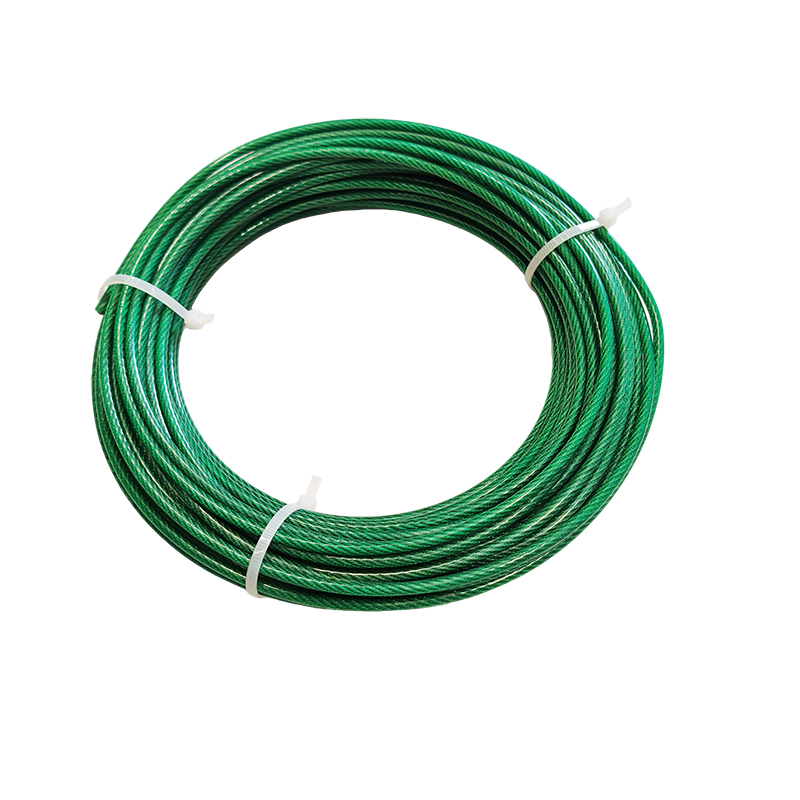 Cable de acero galvanizado recubierto de PVC 1-12mm Colores personalizados