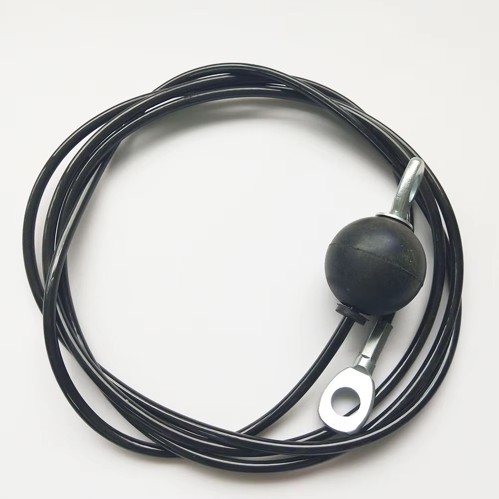 Cable de acero galvanizado 7x19 recubierto de PU de 5mm 6mm para uso en cables de gimnasio