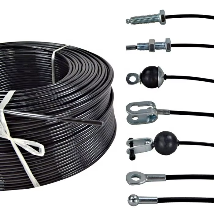 Cable de acero galvanizado 7x19 recubierto de PU de 5mm 6mm para uso en cables de gimnasio