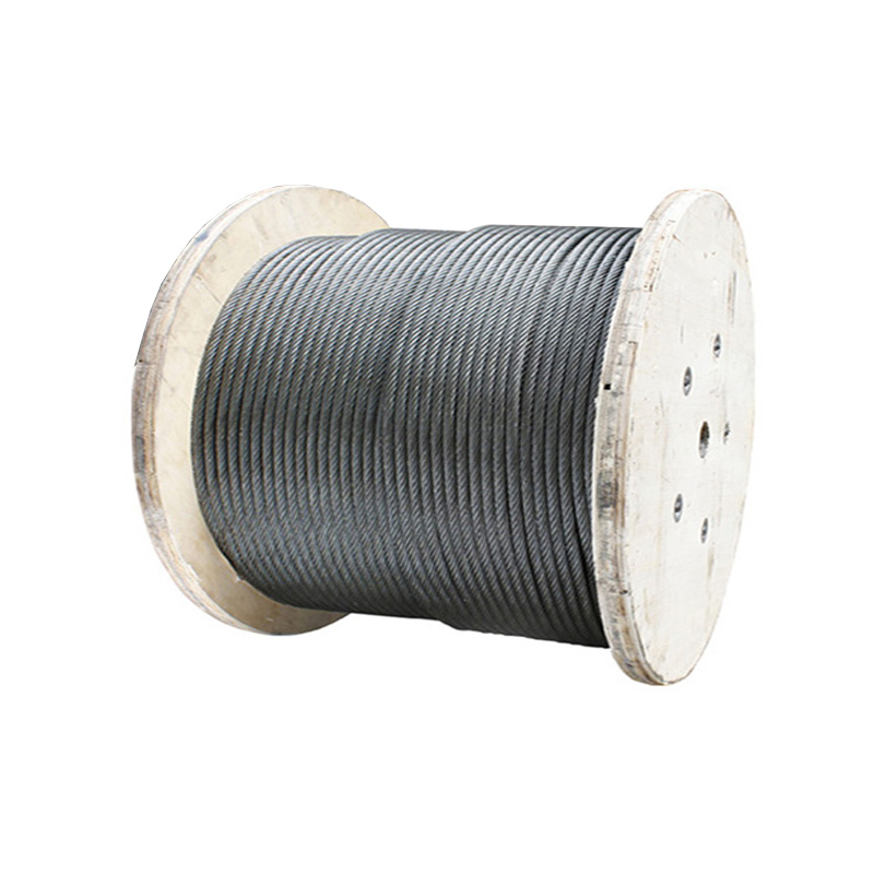 Cable de acero para ascensor 8x19S resistente al desgaste 6-22mm cable para máquina 