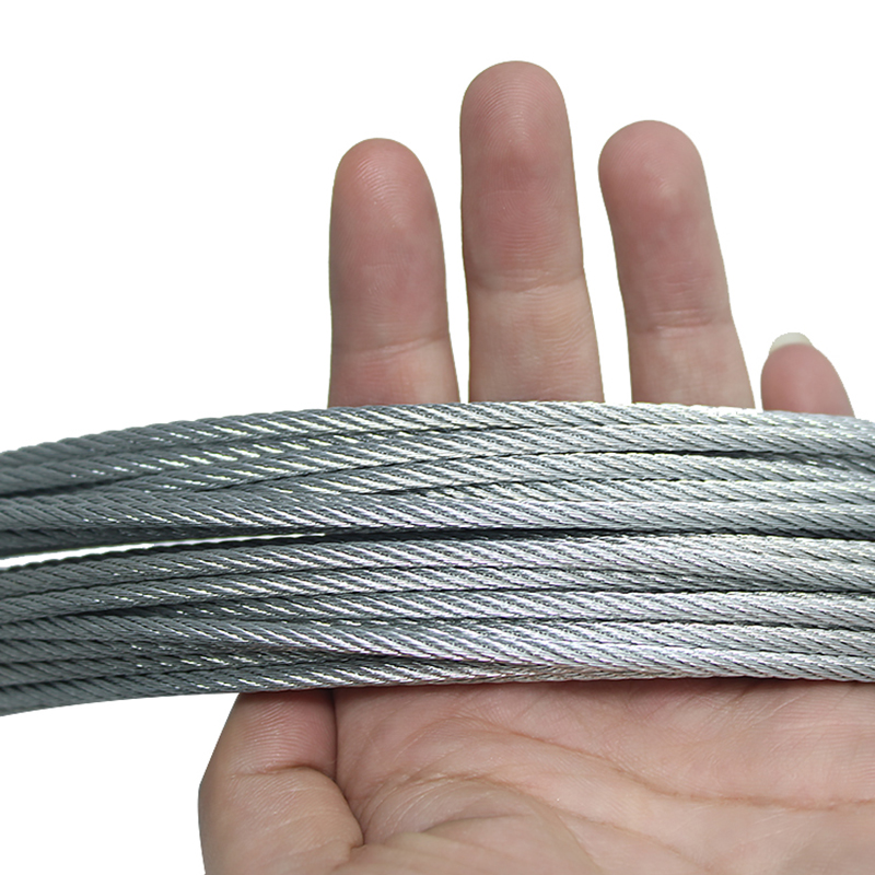 Cable de acero galvanizado flexible 6x7+FC 1.5-10mm