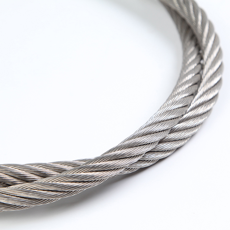 Cable de acero galvanizado 6x12+7FC 3-12mm uso para atado remolque carga ligera agricultura