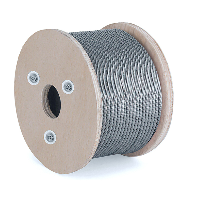 Cable de acero galvanizado 1x7 0.6-3.0mm para colgar y tirar de alambre