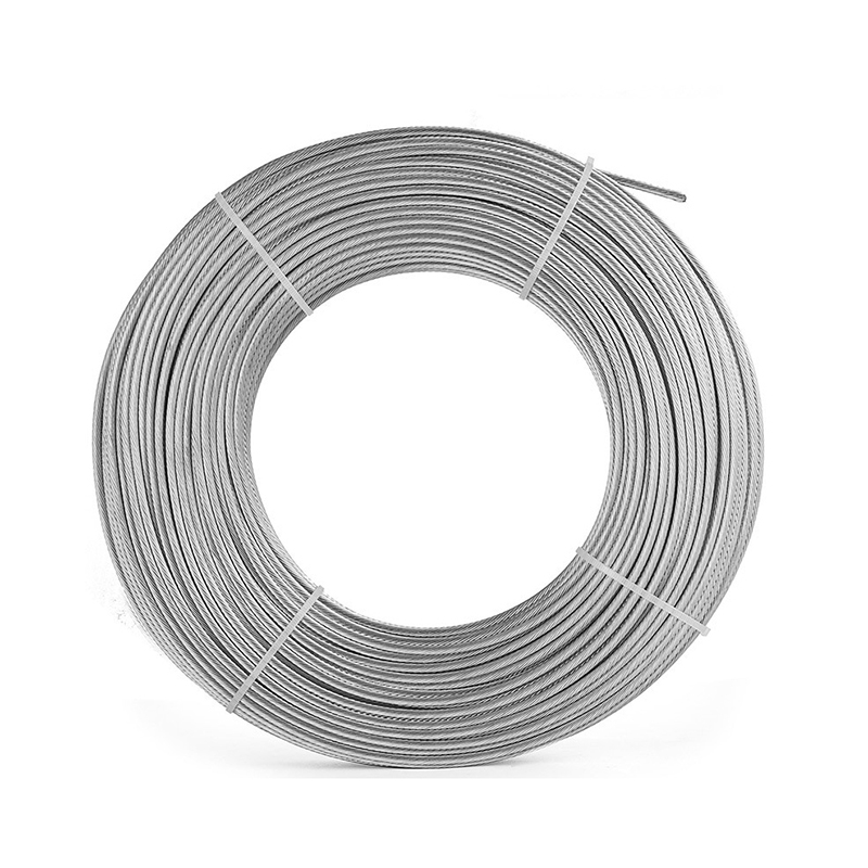 Cable de freno con núcleo de acero de alambre interior 1x19 de cable de acero galvanizado 1.5mm 1.8mm 2mm