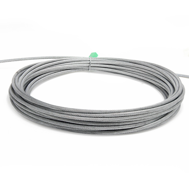 Cable de freno con núcleo de acero de alambre interior 1x19 de cable de acero galvanizado 1.5mm 1.8mm 2mm