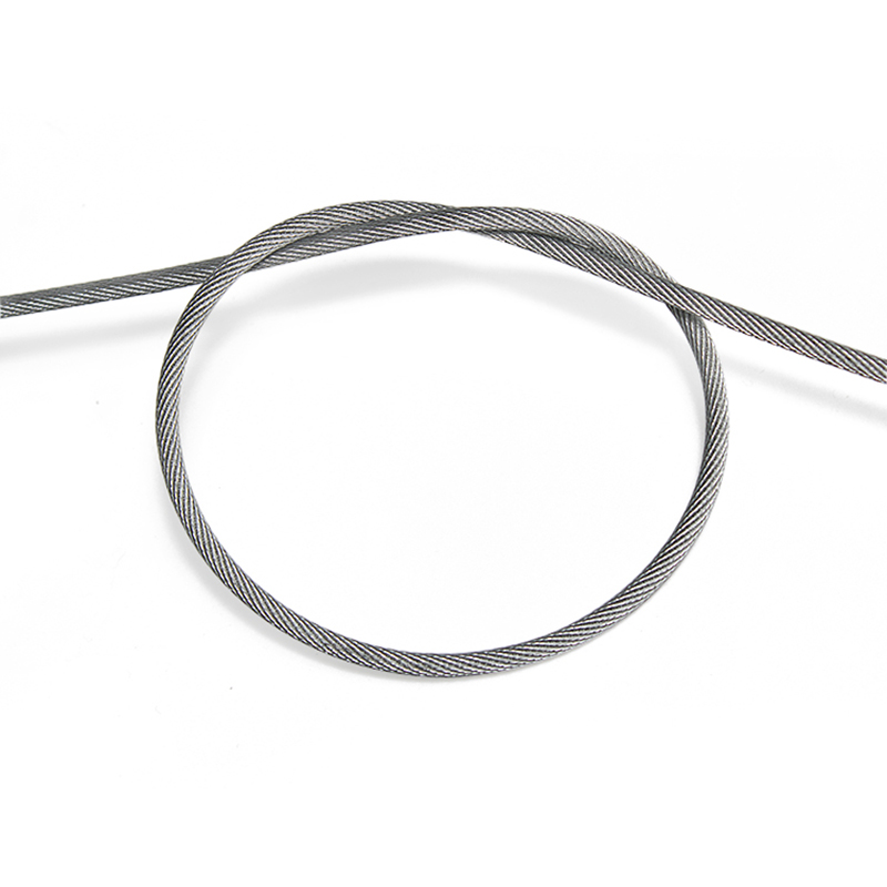 Cable de freno con núcleo de acero de alambre interior 1x19 de cable de acero galvanizado 1.5mm 1.8mm 2mm